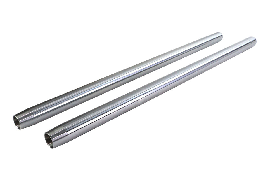 Chrome 35mm Fork Tube Set 31-1/4 inch Total Length