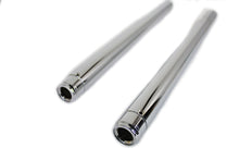 Load image into Gallery viewer, Chrome Fork Tube Set Stock Length