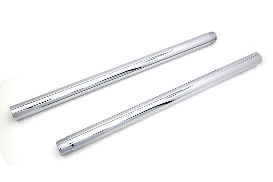 Chrome Fork Tube Set 4 inch Over Stock