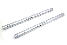 Load image into Gallery viewer, Chrome Fork Tube Set 4 inch Over Stock