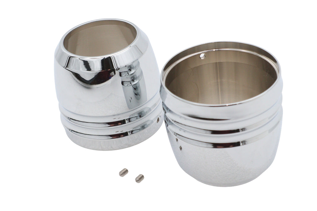 49mm Fork Boot Cover Chrome