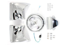 Load image into Gallery viewer, 7 inch Headlamp Cowl Kit Chrome
