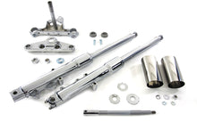 Load image into Gallery viewer, 41mm Fork Assembly with Chrome Sliders Stock Length