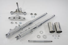 Load image into Gallery viewer, 41mm Fork Assembly with Chrome Sliders Stock Length