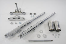 Load image into Gallery viewer, 41mm Fork Assembly with Chrome Sliders Stock Length