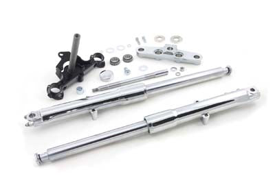 Fork Assembly with Chrome Sliders