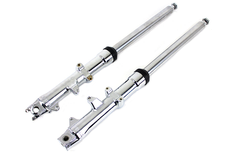 41mm Fork Slider Assembly with Chrome Sliders