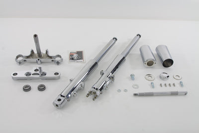 Fork Assembly with Chrome Sliders Stock Length