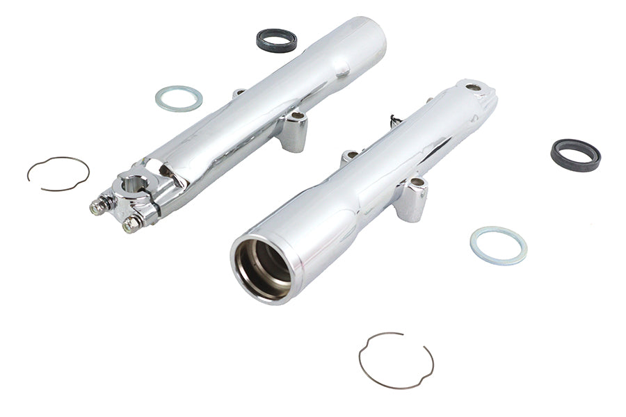 41mm Chrome Fork Slider Set
