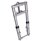 Fork Assembly with Chrome Sliders Stock Length