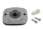 Handlebar Master Cylinder Cover Chrome