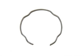 Eastern Parts 39mm front fork seal retaining ring for motorcycle forks, shown in close-up with detailed metal construction.