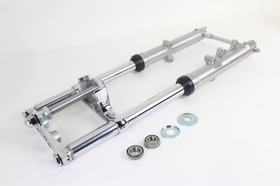 41mm Wide Glide Fork Assembly with Polished Sliders