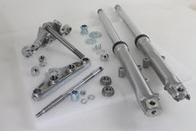 Load image into Gallery viewer, 41mm Wide Glide Fork Assembly with Polished Sliders