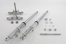 Load image into Gallery viewer, 41mm Wide Glide Fork Assembly with Chrome Sliders