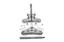 Load image into Gallery viewer, 41mm Triple Tree Conversion Kit Chrome