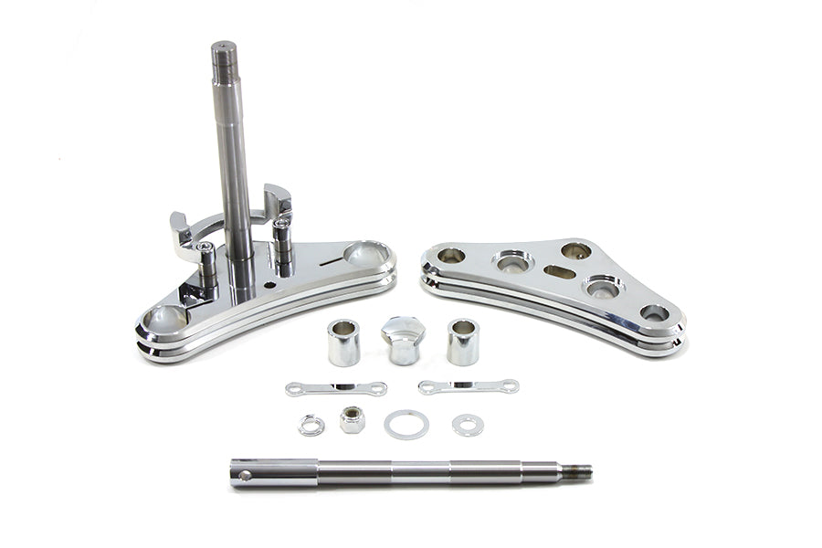 41mm Triple Tree Conversion Kit Chrome