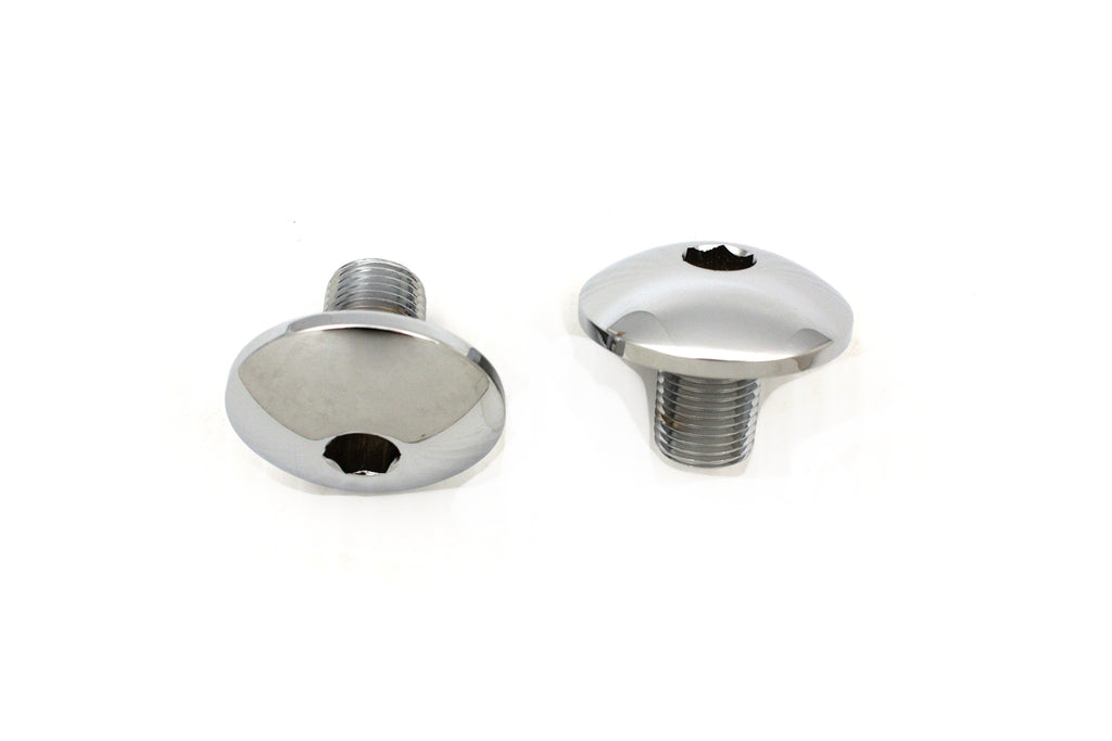 Fork Tube Allen Cap Set Domed Style
