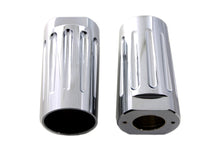 Load image into Gallery viewer, Chrome Milled Fork Slider Cover Set