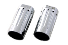 Load image into Gallery viewer, Chrome Milled Fork Slider Cover Set