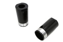 Load image into Gallery viewer, Black Fork Slider Cover Set Tapered Style