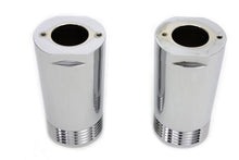 Load image into Gallery viewer, Chrome Fork Slider Cover Set Tapered Style