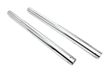 Load image into Gallery viewer, Hard Chrome 49mm Fork Tube Set 27-1/2 inch Total Length