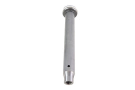 OE front fork damper tube for motorcycle suspension, showing the metal tube with mounting points and machining details.