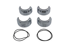 Load image into Gallery viewer, 49mm Fork Boot Cover Set Chrome