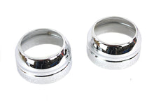 Load image into Gallery viewer, 49mm Fork Boot Cover Set Chrome