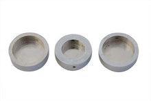 Load image into Gallery viewer, 39mm Fork Stem Nut Cover Chrome Dome Style