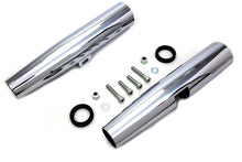 Load image into Gallery viewer, Chrome 39mm Fork Shrouds