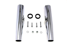 Load image into Gallery viewer, Chrome 39mm Fork Shrouds