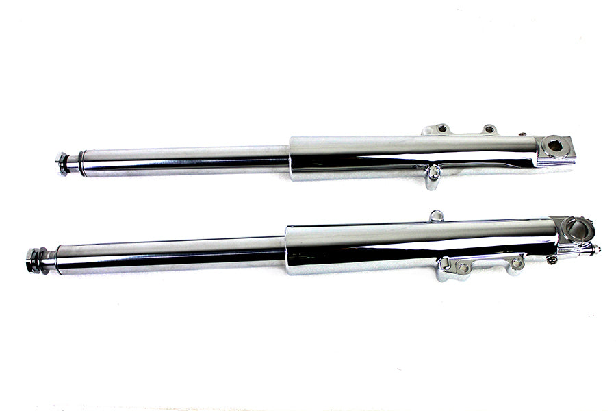 41mm Fork Slider Assembly Chrome