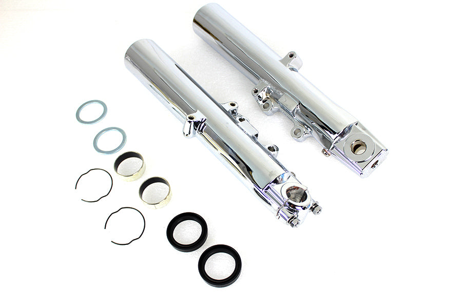 Chrome Lower Fork Slider Set