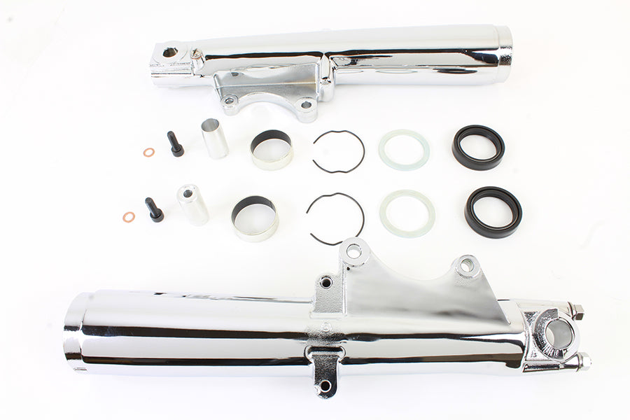 41mm Chrome Fork Slider Set
