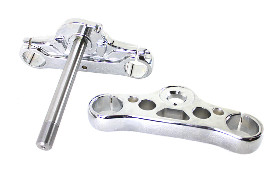 FXDWG 49mm Triple Tree Set Chrome