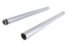 Load image into Gallery viewer, Hard Chrome 49mm Fork Tube Set 2 inch Over Stock