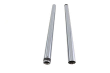 Load image into Gallery viewer, Hard Chrome 49mm Fork Tube Set 4 inch Over Stock