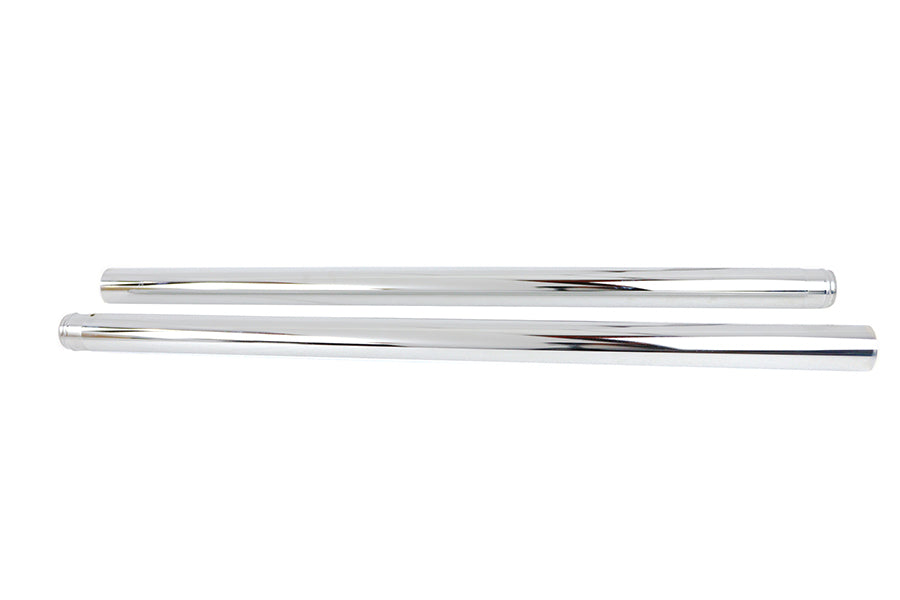 Hard Chrome 49mm Fork Tube Set 6 inch Over Stock