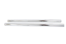 Load image into Gallery viewer, Hard Chrome 49mm Fork Tube Set 6 inch Over Stock