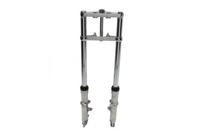 Fork Assembly with Polished Sliders 2 inch Over Stock