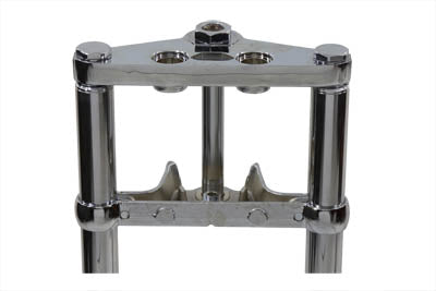 Fork Assembly with Polished Sliders 2 inch Over Stock