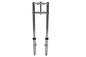 Fork Assembly with Polished Sliders 4 inch Over Stock