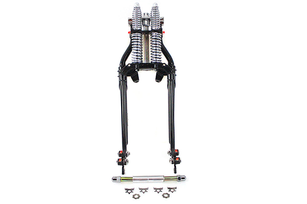 18 inch Spring Fork Kit Black