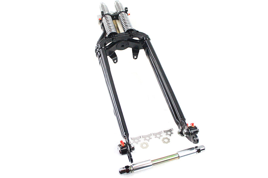 22 inch Spring Fork Kit Black