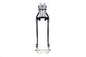 24 inch Spring Fork Kit Offset Black