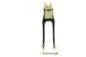 20 inch Spring Fork Kit Black with Brass Accents
