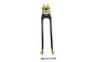 24 inch Spring Fork Kit Black with Brass Accents