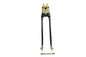 28 inch Spring Fork Kit Black with Brass Accents